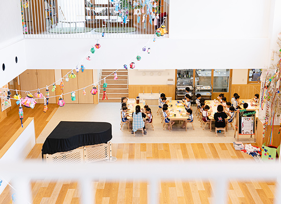 ひがし子ども園の園舎